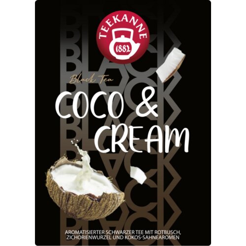 Teekanne Črni čaj - Coco & Cream - 15 čajnih vrečk Cene
