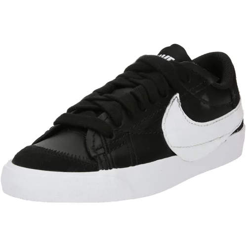 Nike Sportswear Niske tenisice 'Blazer '77 Jumbo' crna / bijela
