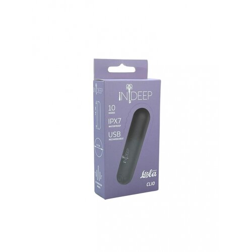 Lola games Vibro metak Rechargeable Indeep Clio Black Cene