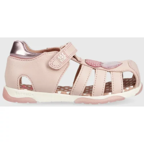 Garvalin Dječje kožne sandale boja: ružičasta
