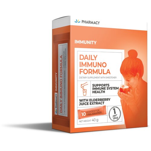 PHARMACY Daily Immuno formula, 10 kesica Cene
