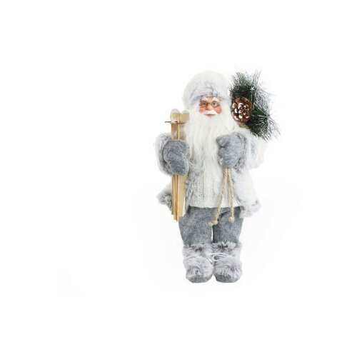 Deco santa, Deda Mraz, siva, 30cm ( 740823 ) Slike