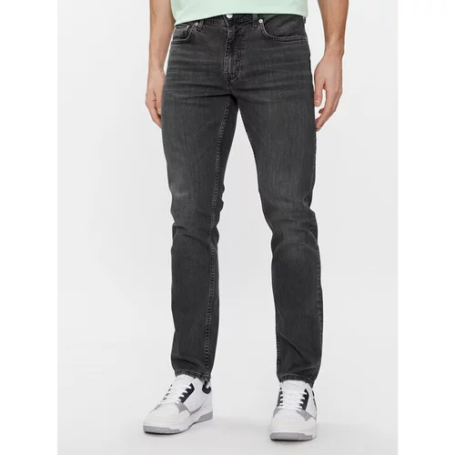 Tommy Hilfiger Jeans hlače Denton MW0MW33943 Siva Straight Fit