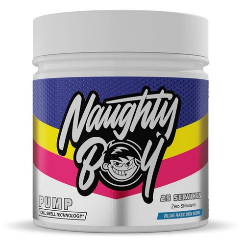 Naughty Boy Pump Pre-Workout,Ukus Blue Raz Bon Bons, 400g Slike