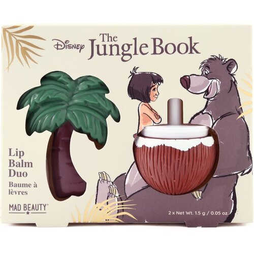 Mad Beauty The Jungle Book Lip Balm Duo balzam za ustnice 2x1.5 g Slike