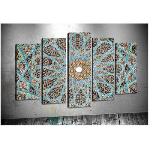 Tablo Center Komplet 5 slik Kaleidoscope Cene