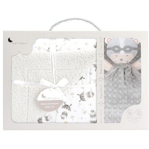 Chipolino InterBaby set dekica Lamb + tje&scaron;ilica Padobranac Grey Cijene