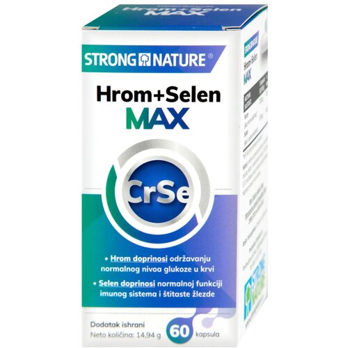 Strong Nature Hrom i selem, 60 kapsula Slike