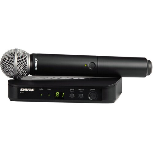 Shure brezžični mikrofonski komplet BLX24E/SM58 Cene