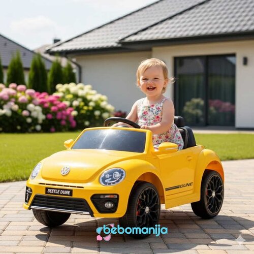  Auto na akumulator Volkswagen Beetle Dune - SM-25505Ž, Žuta Cene