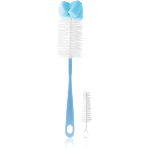 BabyOno Take Care Brush for Bottles and Teats with Mini Brush & Sponge Tip četka za čišćenje Blue 2 kom Cijene