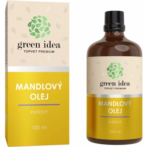 Green Idea Almond skin oil - Prunus Amygdalus Dulcis mandljevo olje hladno stiskan 100 ml