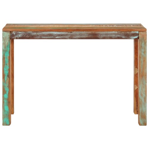 Maison Chic konzolna miza - miza ob steni 110x35x76 cm trden predelan les, (21786456) Cene