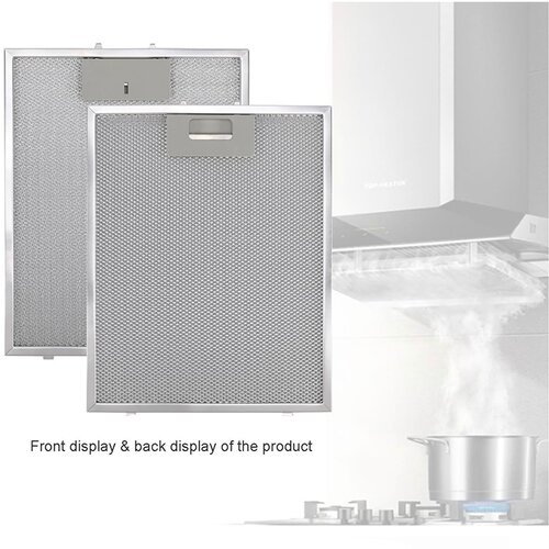 INF 2-paketni filter nape - 300x250 mm, aluminij + ogljikov filter, (21714488) Cene