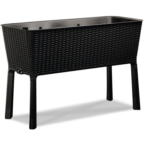 Keter saksija za mini baštu Easy grow 120L, grafit Cene