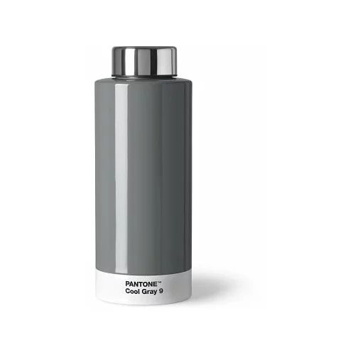 Pantone Siva putna boca od nehrđajućeg čelika 630 ml -
