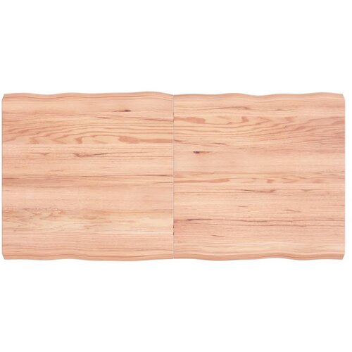 vidaXL Stolna ploča svjetlosmeđa 120x60x6 cm od obrađene hrastovine Cijene