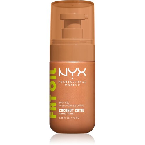 NYX Professional Makeup Fat Oil Body hranjivo ulje za tijelo daje hidrataciju i sjaj s mirisom Coconut Cutie 70 ml Cijene