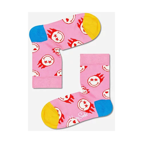 Happy Socks x Smiley Flaming SmileyWorld KSMY01-3000