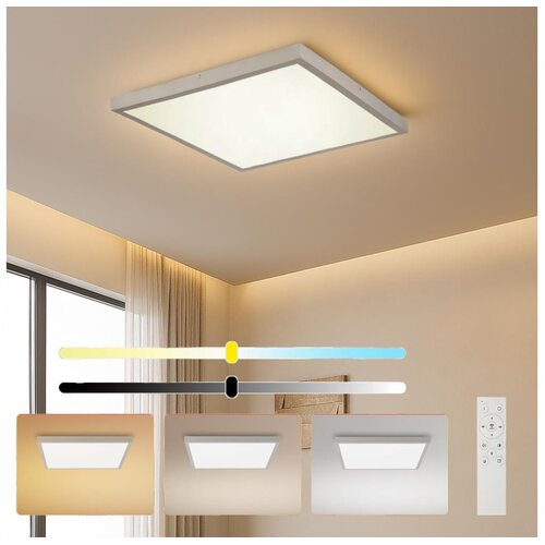  Brilagi - LED prigu&scaron;iva kupatilska svetiljka FRAME SMART LED/50W/230V 60x60 IP44 + daljinski upravljač Cene