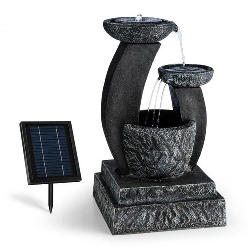 Blumfeldt FANTAGHIRO, UKRASNA FONTANA, VRTNA FONTANA, 3W SOLAR, LED, POLYRESIN, IZGLED KAMENA Slike
