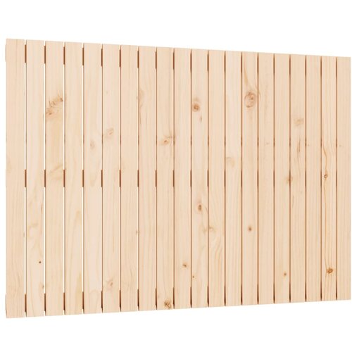 Maison Chic stensko posteljno vzglavje - vzglavna omarica - nočna omarica 127,5x3x90 cm trdna borovina, (21705165) Slike