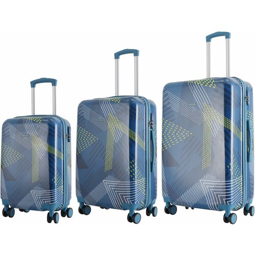 Semiline Unisex's ABS Suitcase Set T5652-0 Slike