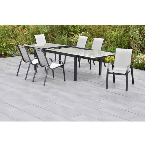 Gardenson vrtni set amalfi, 7-Delno, aluminij Slike