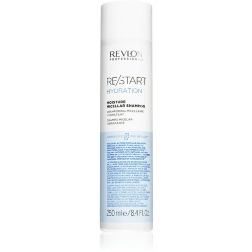 Revlon Professional Re/Start Hydration Moisture Micellar Shampoo šampon za normalnu kosu za suhu kosu 250 ml za žene