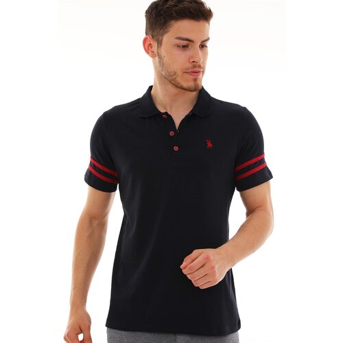 Dewberry T8585 MEN&amp;#039;S T-SHIRT-NAVY BLUE Slike