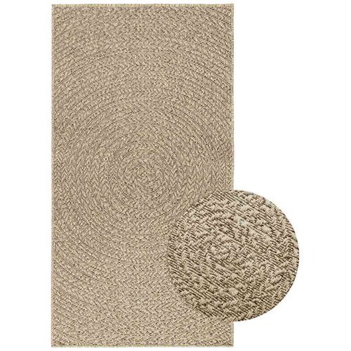  Rug "ZIZUR" Bež 80x150 cm Juta videz Notranje in zunanje Cene
