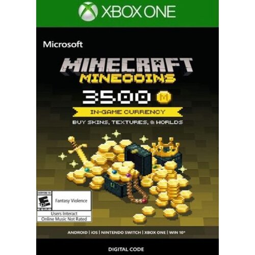  minecraft: minecoins pack: 3500 coins (xbox one) xbox live key europe Cene