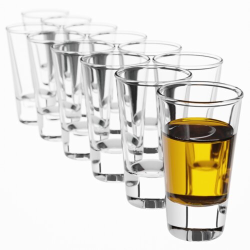KADAX kozarci za vodko 28 ml komplet kozarcev za žganje likerja in kozarcev za liker 12 kosov, (5000351643) Cene