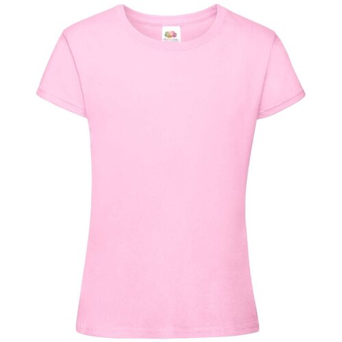 Fruit Of The Loom Girls&amp;#039; T-shirt Sofspun 610150 100% cotton 160g/165g Slike