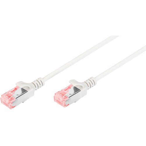 Digitus DK-1624-100S RJ45 omrežni kabel\, Patch kabel CAT 6 U/FTP 10.00 m siva za&scaron;čiten\, brez halogena\, dvojno oklopljen 1 kos, (20418151) Cene