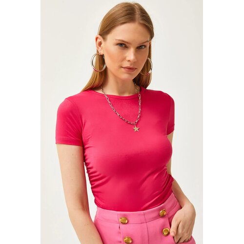 Olalook Ženska majica TSH-19000801, Roze Slike