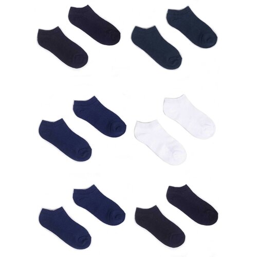 Yoclub Kids's 6Pack Boys' Ankle Thin Socks SKS-0027C-0000-004 Slike