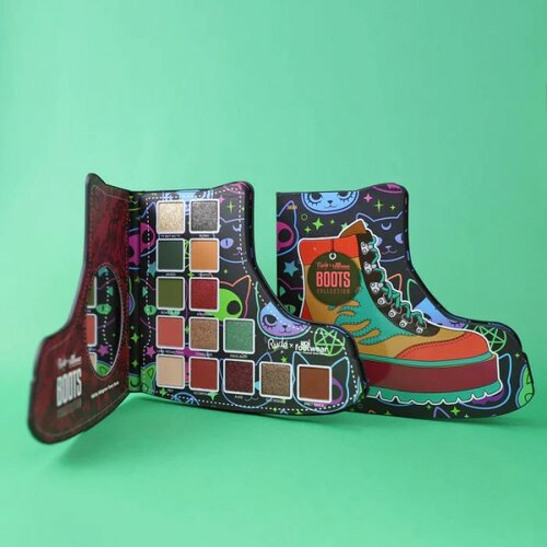Rude Cosmetics paleta senki za oči rude x koi footwear boots collection - helios hologram flame boots Cene