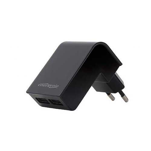  USB punjač GEMBIRD, 2 porta 2,1A, black, EG-U2C2A-02 Cene
