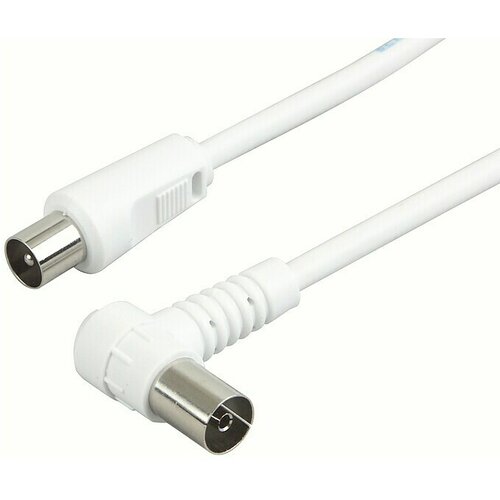 SCHWAIGER Priključni kabel za anteno (10 m, Bela, 75 dB, IEC-vtič na IEC-vtičnico) Cene