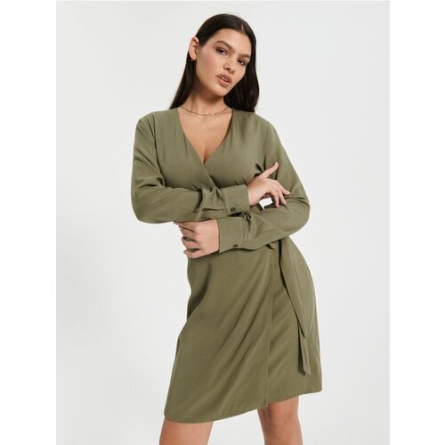 Sinsay ženska mini haljina na vezanje 7190A-81X Slike