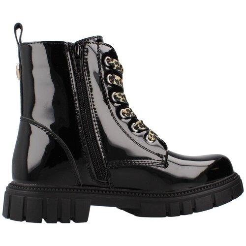 Conguitos &amp;Scaron;kornji Cosh244018 Military Boots Patent Črna Slike