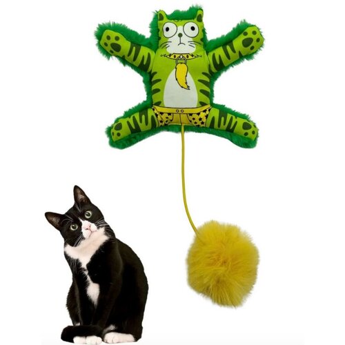 Paws & Whiskers igračka za mačke miyav 1012, zelena Cene