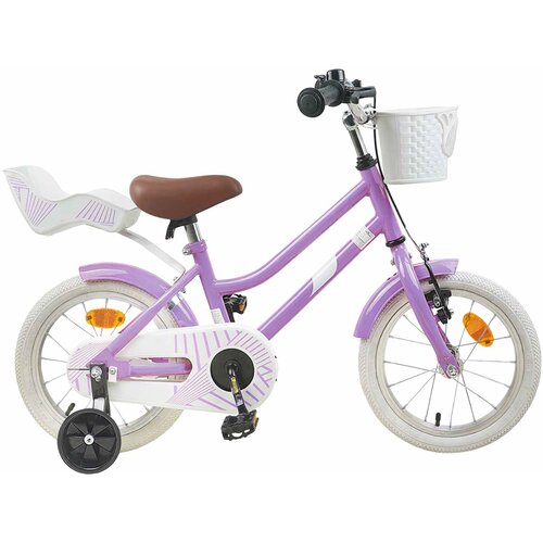 vidaXL Otro&scaron;ko Kolo 14 Palcev za 3-5 let Vijolična - - Vijolična - 11.2 - 104 x 51 x 73 cm - 2025--v1 Cene
