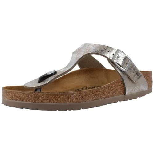 Birkenstock Japonke GIZEH BS Srebrna