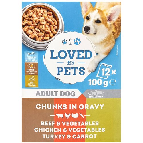 Lovepet Hrana/pse gov/pil/cur/povr/sosLBP12x100g Slike