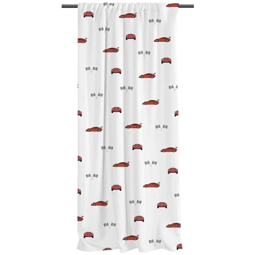 Butter Kings Otroška zavesa iz bombažnega satena 110x250 cm Fast Cars – Butter Kings Otroška zavesa iz bombažnega satena 110x250 cm Fast Cars –