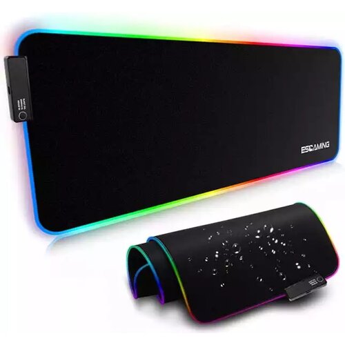 ESGAMING Gaming podloga Zeus ES-80CM RGB 800 x 300 x 4mm Slike
