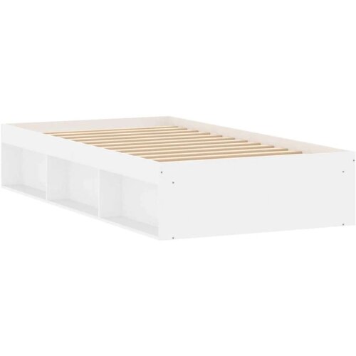 VidaXL Okvir kreveta bijeli 90 x 190 cm Slike