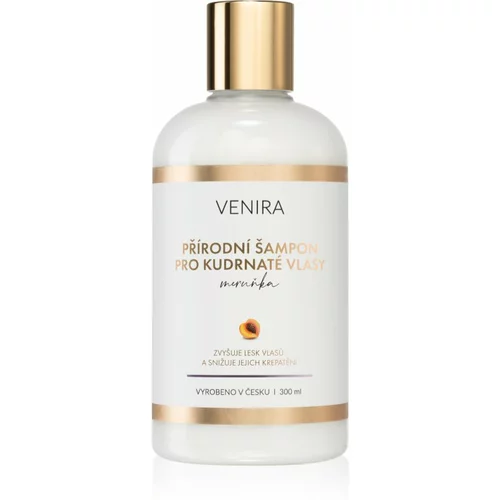 Venira Shampoo for curly hair naravni šampon proti krepastim lasem Apricot 300 ml